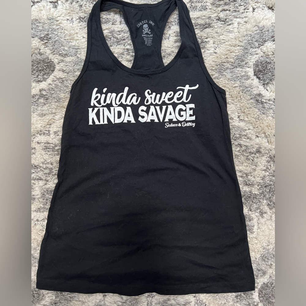 Woman’s cartel ink tank top
